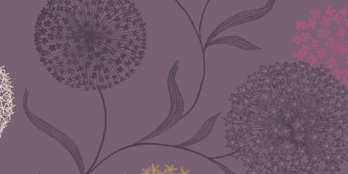 2000x2000 Starburst Grey & Purple Wallpaper | Departments | DIY at B&Q