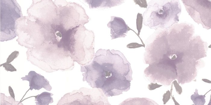 1024x1024 Poppies Lavender Wallpaper | Purple Wallpaper | Superfresco Easy