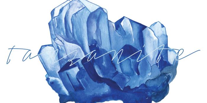 1856x1161 Download | Free Watercolour Tanzanite Desktop Wallpaper