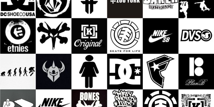 1366x768 Skating Logo Wallpapers Desktop Background