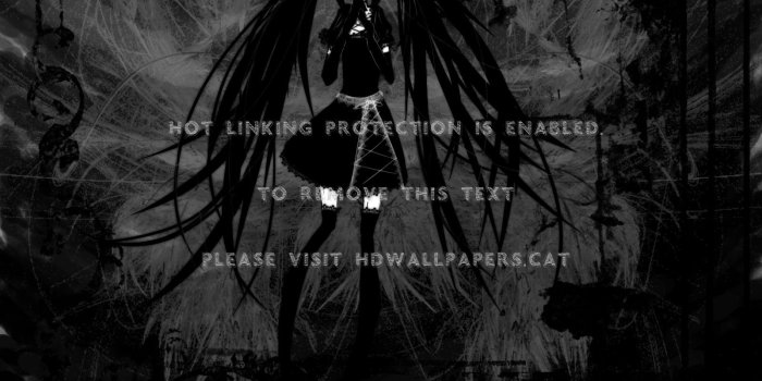 1600x1200 dark miku red black nice white dress music