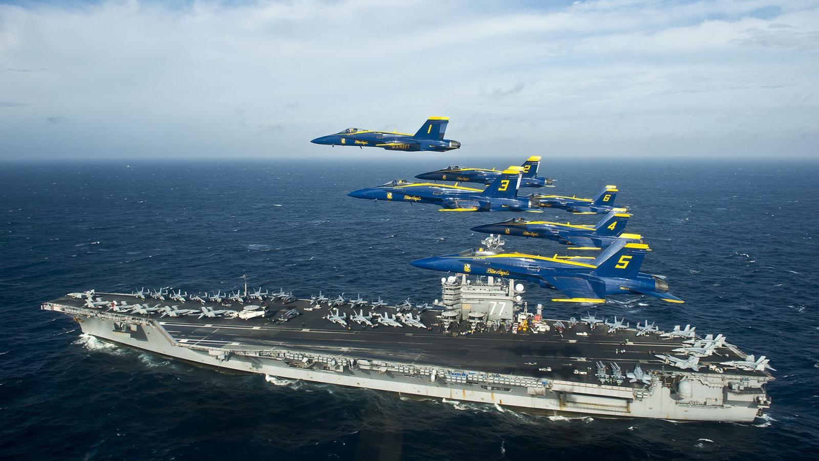 1920x1080 US Air Force Desktop Wallpaper WallpaperSafari | Aircraft carrier