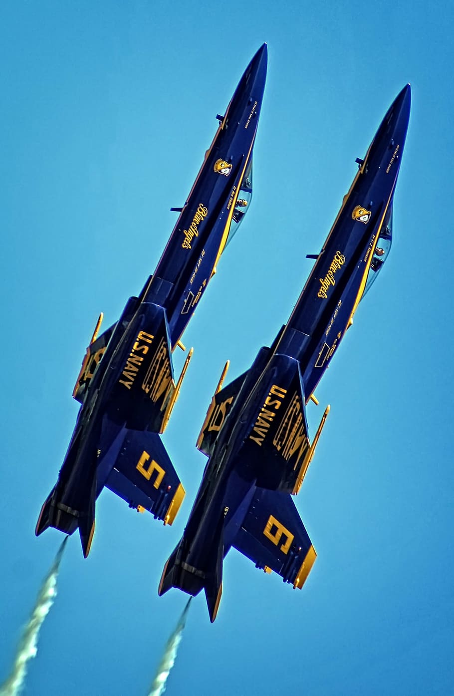 910x1395 HD wallpaper: upwards, blue angels, usaf, f a-18 hornet, military