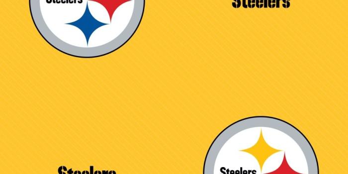 900x900 Pittsburgh Steelers: Line Pattern (Yellow) - Officially Licensed