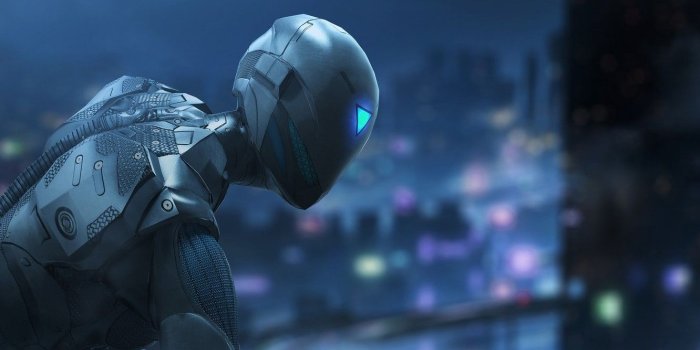 1332x850 Wallpaper Raw Data, armor, robot, night, cyborg, city, ninja