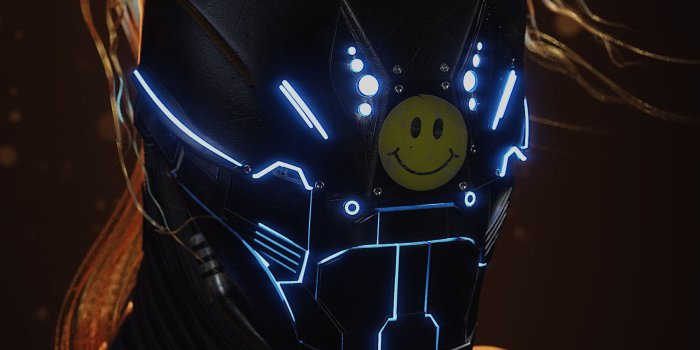 1700x2200 ArtStation - Happy Ninja Robot, Harrison Magby