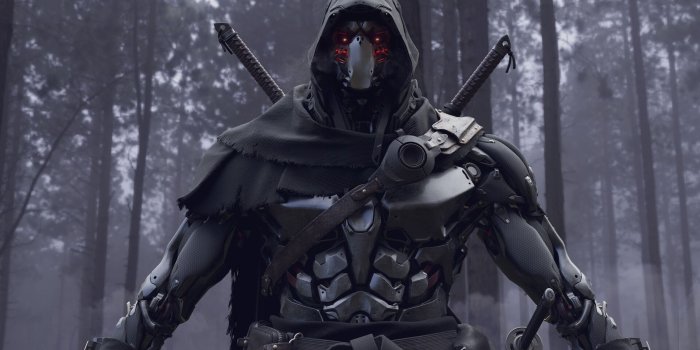 1920x1080 ArtStation - Cyber Ninja, Michael Weisheim Beresin