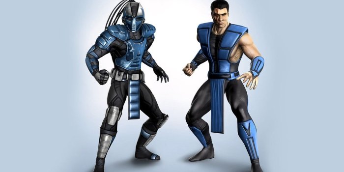 1332x850 Wallpaper background, robot, ninja, cyborg, art, Mortal Kombat