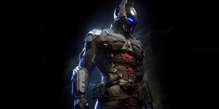 2880x1620 Batman Arkham Knight Batsuit Ultra HD Desktop Background Wallpaper