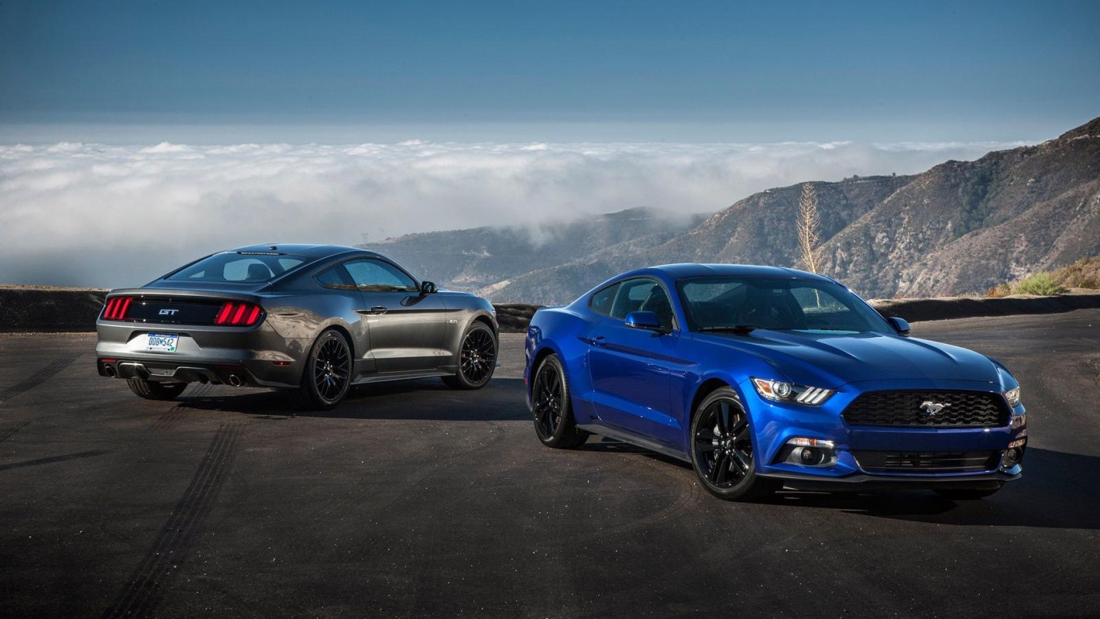1920x1080 Ford Mustang Blue Wallpaper Wallpapers - need4speed.ws