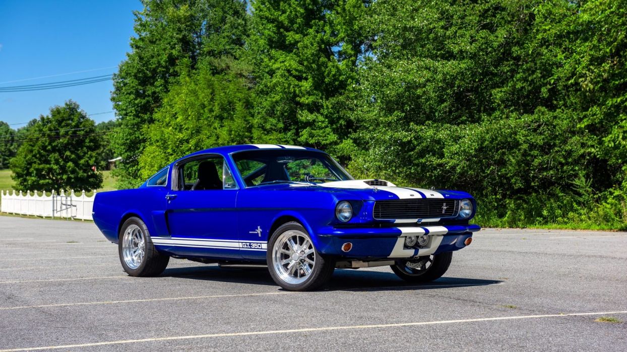 1244x700 1966 FORD MUSTANG FASTBACK cars blue wallpaper | 1664x936
