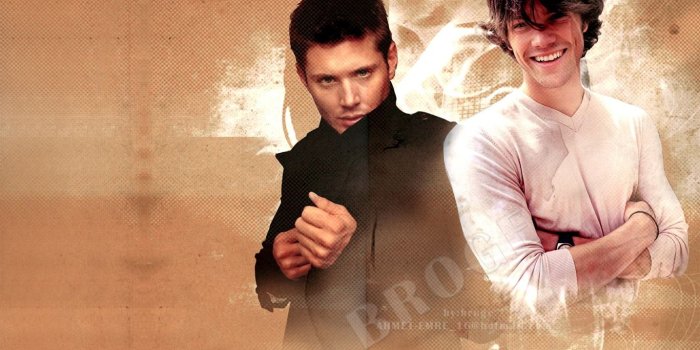 1366x768 Dean And Sam Winchester Supernatural Hd Wallpaper Preview - Jared