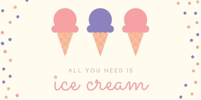 1600x900 Pastel Ice Cream Cool Desktop Wallpaper - Templates by Canva