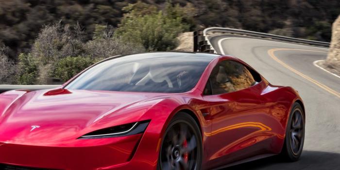 1440x2560 Wallpaper Tesla Roadster, 4K, Automotive / Cars, #15977