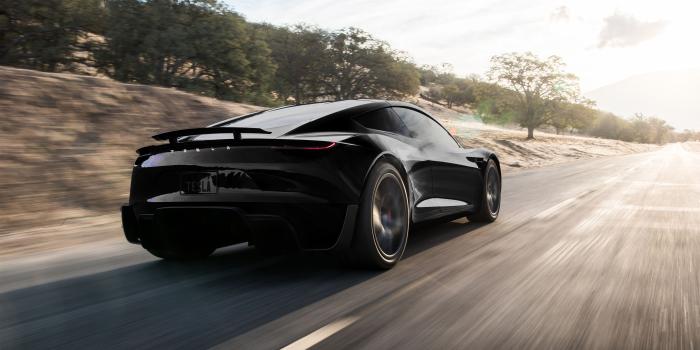 3840x2160 I made a black Tesla Roadster wallpaper, enjoy! (4K) - Album on Imgur