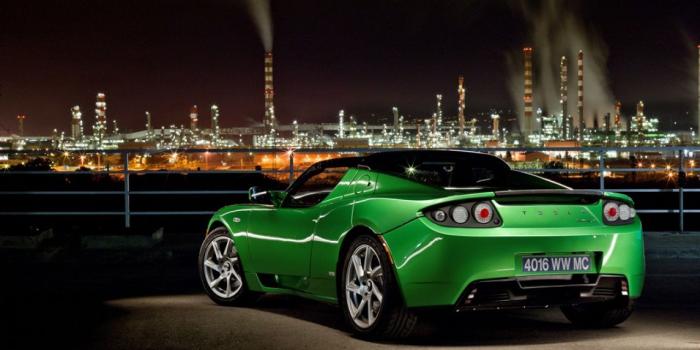 1280x804 Green Tesla Roadster wallpapers | Green Tesla Roadster stock photos