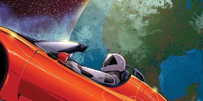 2640x4080 Tesla Roadster Phone Wallpaper : phonewallpapers