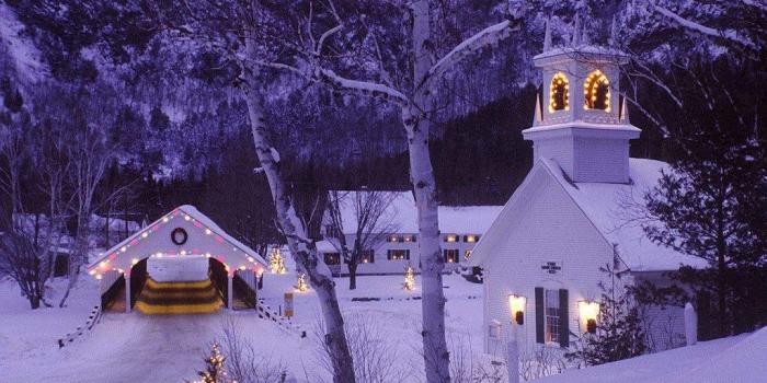 1024x768 Country Christmas Wallpapers