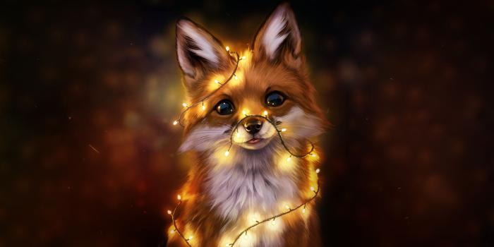 2400x1320 Fantasy Fox Wallpapers | HD Fantasy Fox Background - Wallpaper Cart