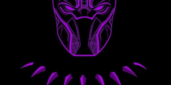 720x1280 Download Black Panther, minimal, superhero, artwork wallpaper