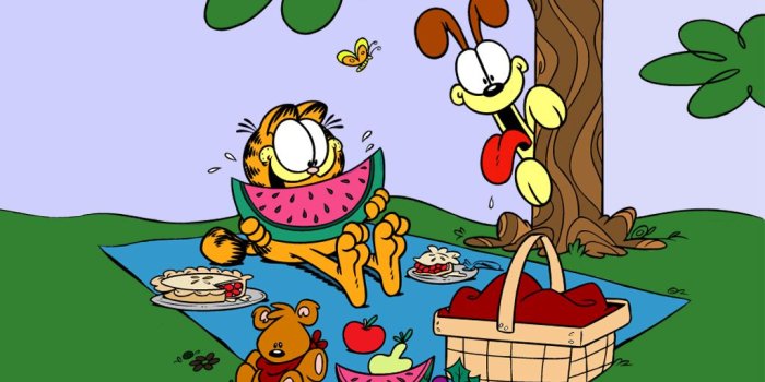 1024x768 49+] Garfield Spring Wallpaper on WallpaperSafari