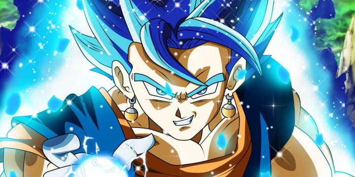 1920x1080 Download Full power, Goku, Dragon ball super, anime wallpaper