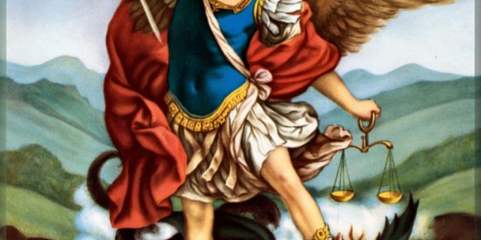 900x1243 Saint Michael iPhone Wallpapers