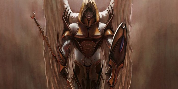 900x1270 Angel Warrior Clipart St Michael - Warrior Archangel Michael