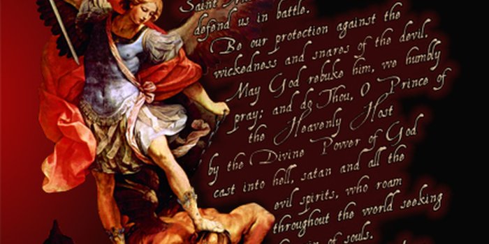 2048x1536 Prayer to St. Michael the Archangel Poster - Nelson Gifts Wholesale