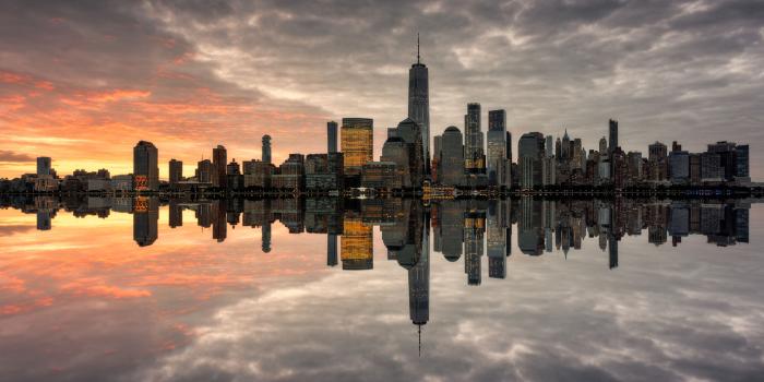 3840x2160 Manhattan Skyline The Most Populated New York City Sunnset