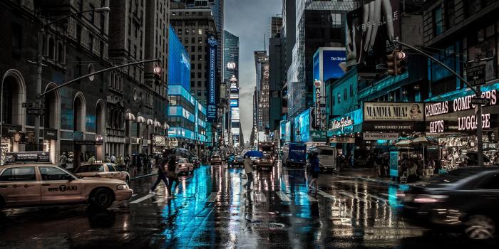 3840x2160 Wallpaper 4k New York City Street Reflection Motion Blur Dark 4k