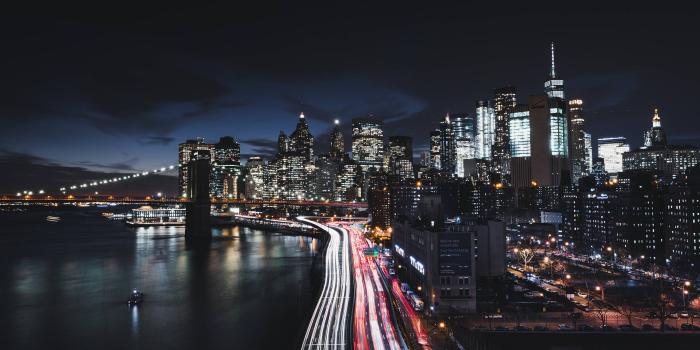 3840x2400 Manhattan New York City Night Cityscape 4K 8K Wallpapers | HD