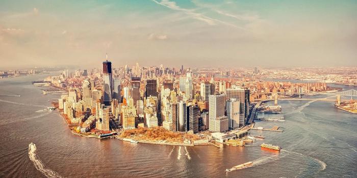 2048x1365 Manhattan from the height of HD wallpaper. Watch free cityscapes