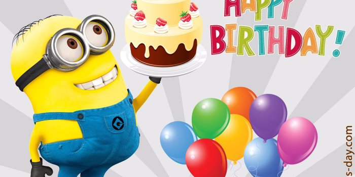 2048x1536 Dinko Eror - Happy Birthday Cartoon Minions (#671299) - HD