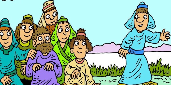 1024x768 FreeBibleimages :: Amazing breakfast :: The risen Jesus cooks