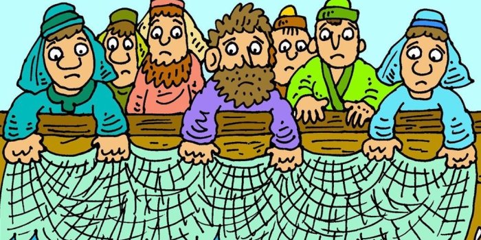 1024x768 FreeBibleimages :: Amazing breakfast :: The risen Jesus cooks