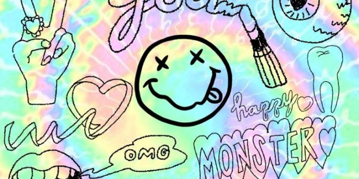 768x1024 Image result for iphone background tie dye smiley | Hipster phone