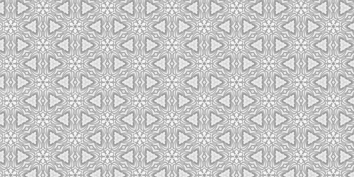 8000x4500 Light Gray Seamless Floral Geometric Wallpaper Pattern