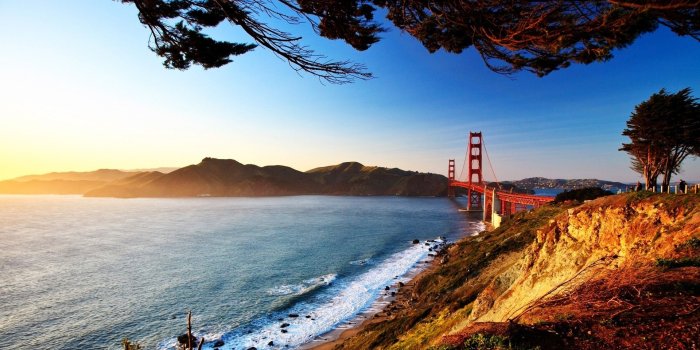 1920x1080 water sun bridges golden gate bridge san francisco 1920x1080