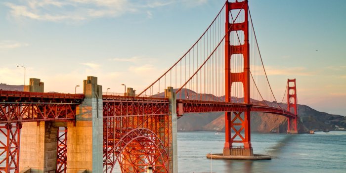 1600x1066 Download wallpaper Golden Gate Bridge, San Francisco, bridge free