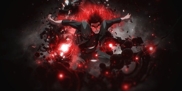 1332x850 Wallpaper fire, flame, game, war, anime, man, ninja, hero, asian