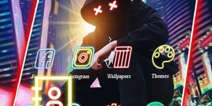 720x1280 Neon, Night, Street, Man Theme & Live Wallpaper for Android - APK