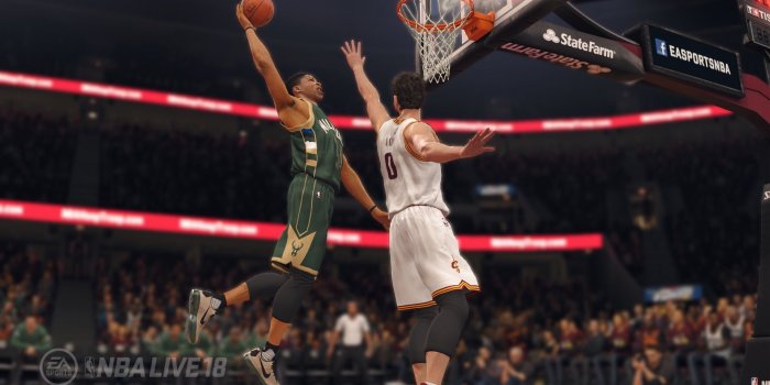 1920x1080 Nba Live 18 Basketball Wallpaper - Nba Live 18 Dunk - 1920x1080