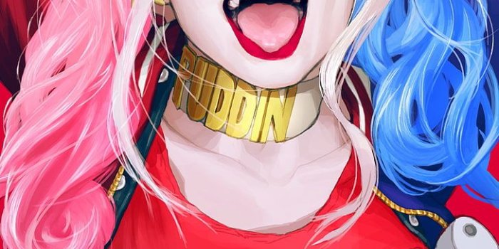 728x1092 HD wallpaper: Harley Quinn wallpaper, Harley Quinn illustration