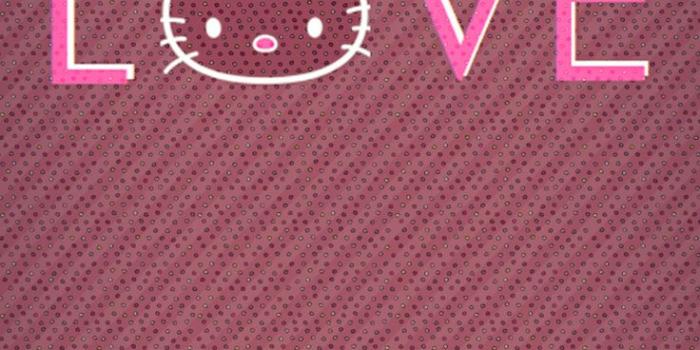 736x1377 Hello Kitty Pink And Black Love Wallpapers Mobile Is - Hello Kitty