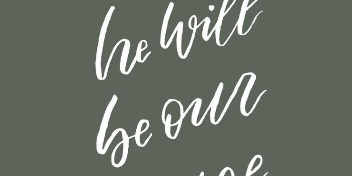 736x1309 He will be our peace” wallpaper, bible verse wallpaper. | Bible