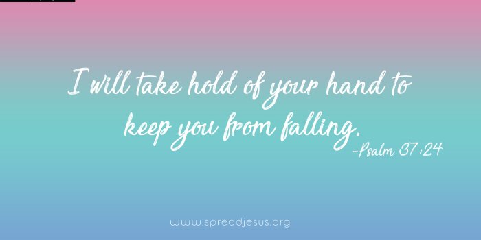 1920x1080 Bible Quotes HD-Wallpapers Psalm 37:24 Free Download