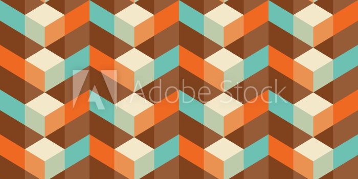 1000x1000 Photo & Art Print abstract vintage geometric wallpaper pattern
