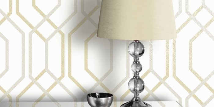 1000x1000 Arthouse Vintage Artemis Geometric Wallpaper Gold (891900