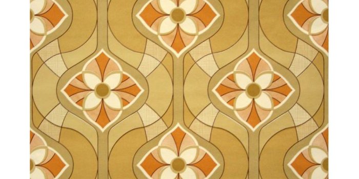 1200x1200 Details about 1970s GEOMETRIC ORIGINAL aMazed VINTAGE Wallpaper